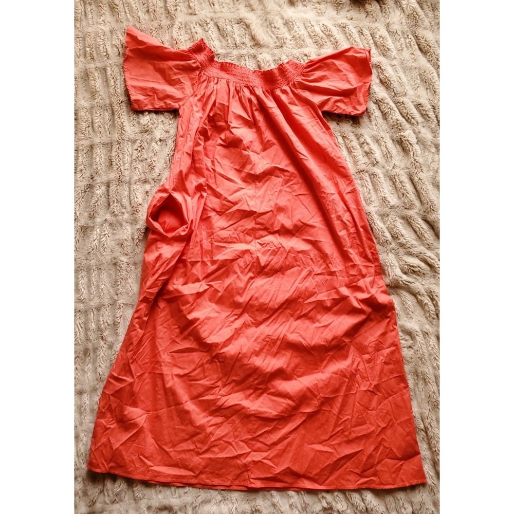 Love in, Medium, Coral dress